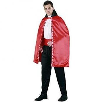Disfrazzes - Capa vampiro roja adultos para halloween