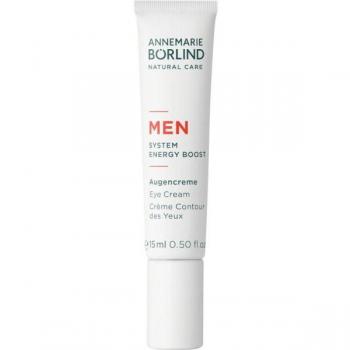 Annemarie Börlind Men Energy Boost Eye Cream 15ml - Cooling and Refreshing with Plant Taurine and Organic Caffeine - Mineral Oil Free, Vegan