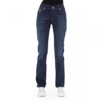 Baldinini Trend Blue Cotton Jeans & Pant - W28