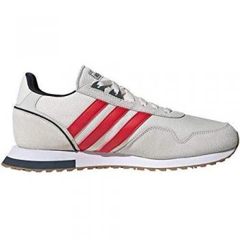 adidas 8K 2020, Zapatillas de Running Hombre, Chalk White/Scarlet/Legend Ink, 42 2/3 EU