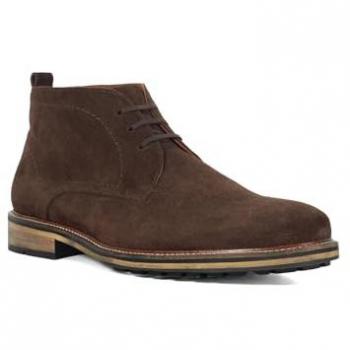 Dune London Men's Charleys Brown Chukka Boots Size 8