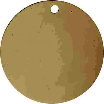 Plato de Terracota, 15 cm, Grosor 0,5 cm, Blanco, 1 Pieza
