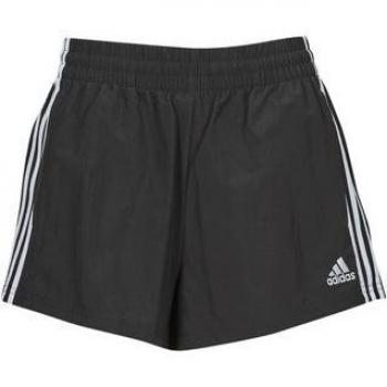 Adidas 3 Stripes Woven Shorts Mujeres - Negro