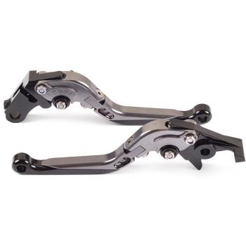 Tencasi Titanio CNC Plegable Extensible Ajustable Palanca de embrague de freno para Kawasaki Z900 Z650 2017, NINJA 650R/ER-6F 2017