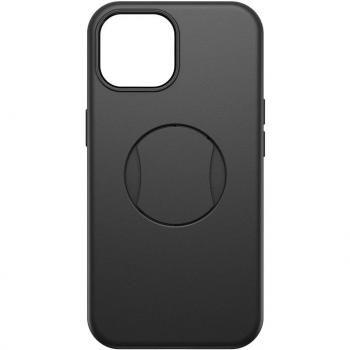 Funda OtterGrip Symmetry para iPhone 13/14/15, Negro, compatible con MagSafe, agarre incorporado, a prueba de caídas, cumple 3x el estándar militar