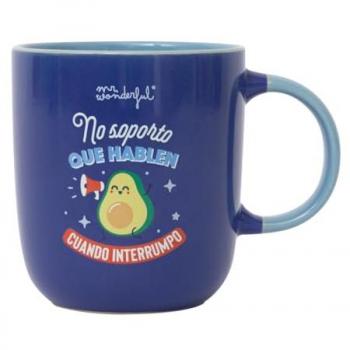 Taza Multicolor Mr. Wonderful - No soporto que hablen cuando interrumpo