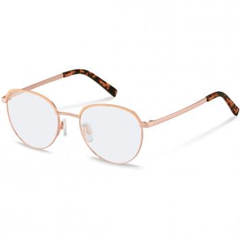 Rodenstock R2657 D 48 Lentes Recetadas para Mujer Marrones, Armazones para Mujer Marrones, Gafas Recetadas para Mujer Marrones