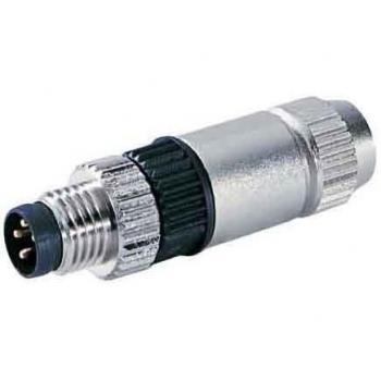 Murrelektronik 7000-08331-0000000 Circular Connector for Field Assembly, Sensor/Actuator Connector, Plug, Straight, No. of Pins: 3, Unassembled, Pack of 1