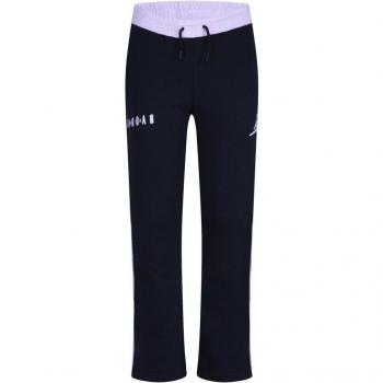 Pantalón de deporte Jordan Soft Touch Unisex con cordón de ajuste, color negro, talla 128-137 cm, fabricado en borreguillo de algodón