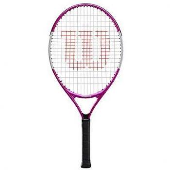 Wilson Raqueta de tenis, Ultra Pink 23, Jugador júnior de entre 7 y 8 años, Aleación AirLite, Rosa/blanco, WR027910U