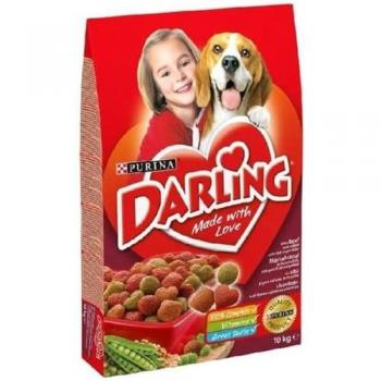 Purina Darling Adulto 10 kg - Alimento seco para perros adultos con ternera y verduras
