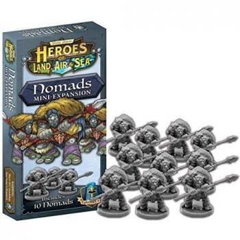 Gamelyn Games- Heroes of Land Air & Sea: Nomads Exp, Multicolor