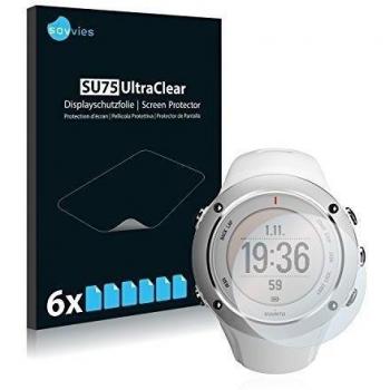 savvies Protector Pantalla Compatible con Suunto Ambit2 S White