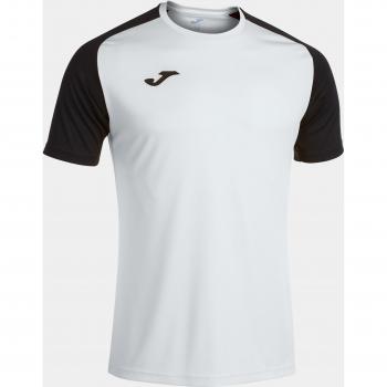 Joma Academy IV Men's Short Sleeve Jersey - White/Black