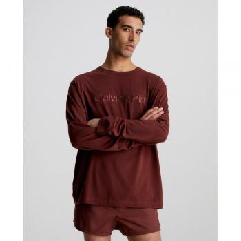 Camiseta de pijama de manga larga de hombre Calvin Klein
