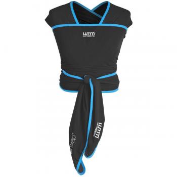 We Made Me Wuti Wrap - Portabebés, color Midnight Black
