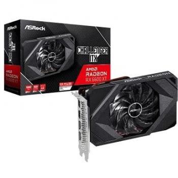 ASRock Radeon RX 6600 XT Challenger ITX - Tarjeta gráfica Radeon RX 6600 XT de 8 GB GDDR6 PCI-Express x16 en color negro