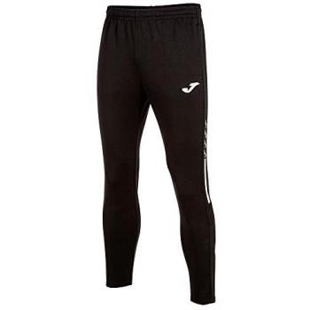 Pantalón largo de fútbol Joma Eco Supernova negro para hombre y niño, estilo pitillo