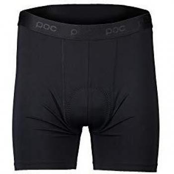 POC - Calzoncillo Interior con Badana Re-Cycle para Ciclismo MTB, Color Negro Uranio, para Hombre