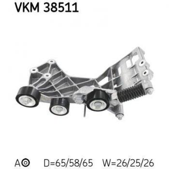 Polea tensora SKF VKM 38511 para correa de distribución