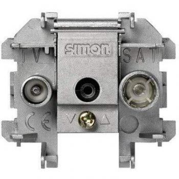 Simon - 73487-69 toma r-tv intermedia extraplana s-73 Ref. 6557339111