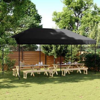 Carpa Plegable Pop-up 3x6 m Exterior Terraza Jardín Porche Color Beige, Verde, Antracita y más