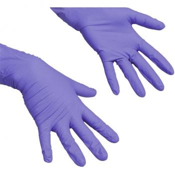 Vileda 137964 - Guantes Litetuff nitrilo talla pequeña - Caja de 100