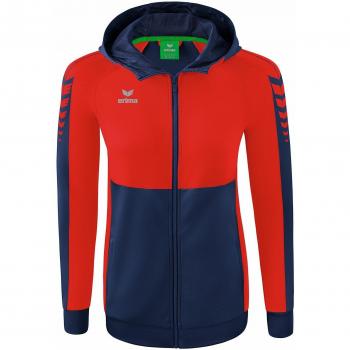 Erima Sudadera Con Cremallera Six Wings Training Mujer Chaqueta de entrenamiento con capucha new navy 36