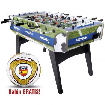 Leomark Mesa de Fútbolin Mesa de fútbol Fútbol deTabla Pateador Fútbolista, Dimensiones 140 x 75 x 88