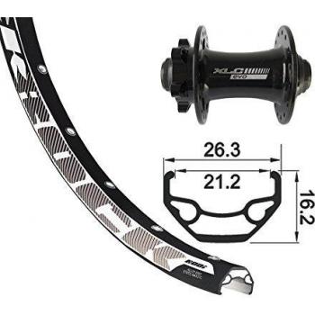 RD 29 XLC 6-agujeros ne. TA 15 32L Rodi Black Rock DISK ne, radios Niro