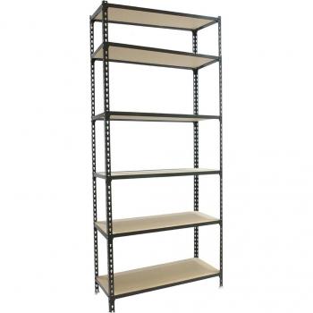 Estantería metálica SIMONRACK Maderclick Superplus 6 Baldas 110x250x50 cm