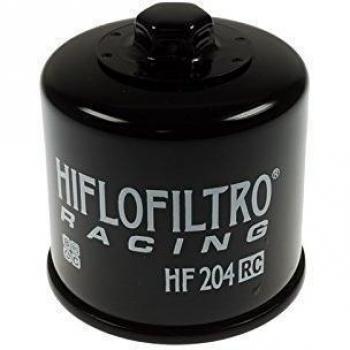 Hiflo HF204RC - Filtro de aceite para Arctic Cat Kawasaki T r i u m p h Y a m a h a