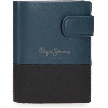 Cartera Pepe Jeans Dual con cierre de click Azul marino