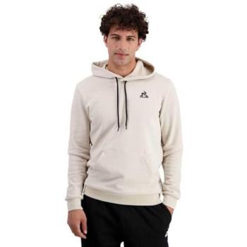 Le Coq Sportif Sudadera con Capucha Contemporain N°1 para Hombre, Color Beige, Talla S, Material Sintético