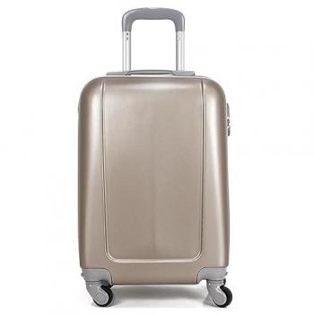 Maleta de Mano Trolley COSHANO Oro con 4 Ruedas Giratorias 360º Aceptada por Todas las Aerolíneas