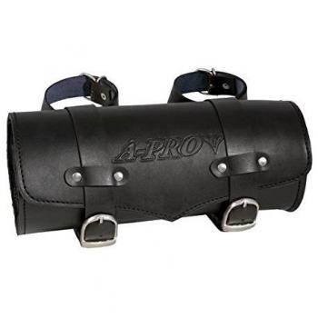A-Pro Roll Tool Bag Saddle Luggage Pannier Davidson Hi Quality Motorcycle Black