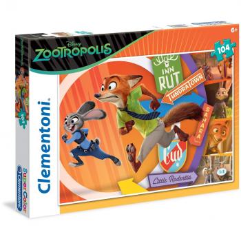 Puzzle Disney Zootropolis 104 Piezas