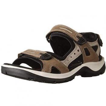 ECCO Offroad Women's Nubuck Outdoor Sandal - Brown Yucatan Style