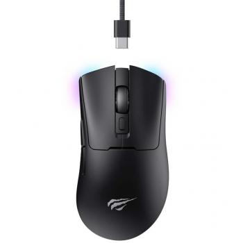 Ratón Inalámbrico Gaming Havit MS966WB 10000 DPI Negro 7 Botones RGB