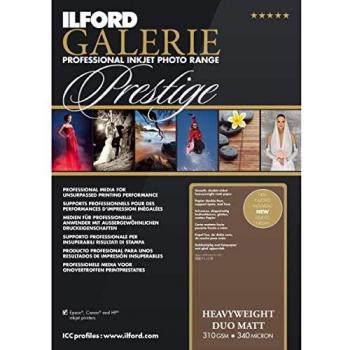 Ilford Galerie Heavyweight Duo Matt 310gsm Double-Sided Matte Photo Paper (A3+, 50 Sheets)