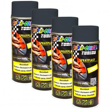 4 x Dupli de color DC Spray plast Carbon brillante abziehlack Llantas piezas metal 400