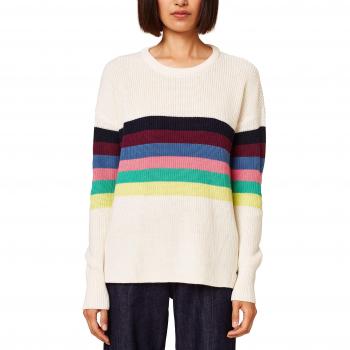 edc by Esprit 088cc1i005, Suéter para Mujer, Blanco