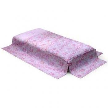 Cambrass Toile - Edredón para cuna, 70 x 140 cm, color rosa