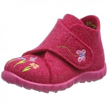 Superfit HAPPY - Zapatillas de estar por casa niñas, color rosa - pink