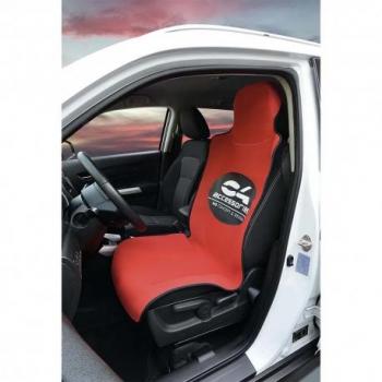 C4 Funda de Neopreno para Asientos de Coche en Rojo y Negro