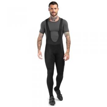 Culote Largo de Ciclismo para Hombre Siroko Black Sea Negro