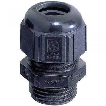 Cable gland / core connector M12 ST-M12x1,5 R9005 BK
