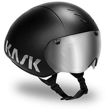 Kask CPSC - Casco de bicicleta con logo Bambino Pro, color negro mate, color plateado y grande