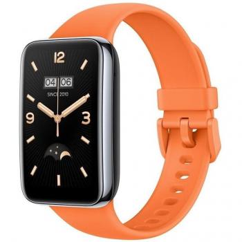 Xiaomi Correa de Silicona Naranja para Mi Smart Band 7 Pro