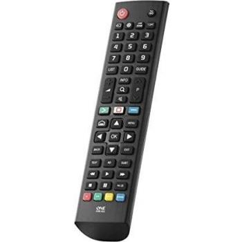 One For All LG TV Replacement remote – Works with ALL LG TVs – Learning feature -URC4911